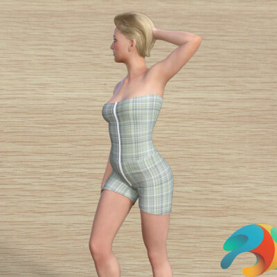 Romper02 for Genesis 8 Female
