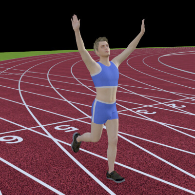 Running Outfit for G8M with Genitalia