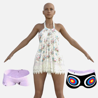 Set of Clothes05 for G8F