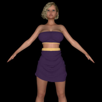 Shapelines Outfit for G8F