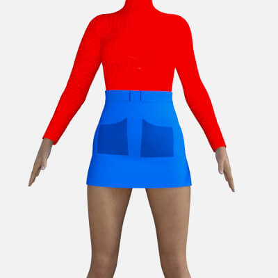 Skirt DD for G8F