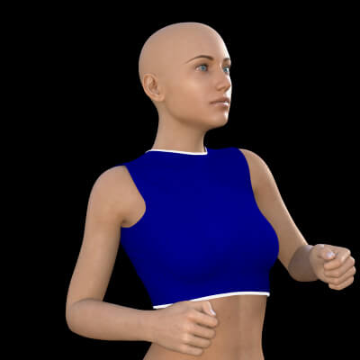 Sleeveless Crop Top for G8F
