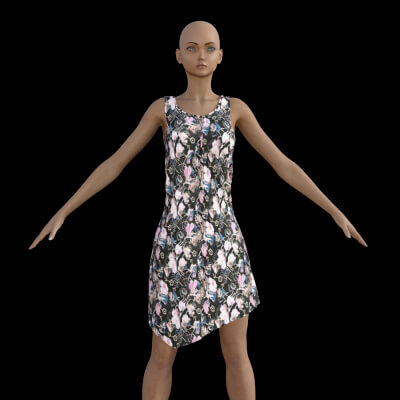 Sleeveless Dress for G8F