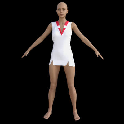 Sleeveless Mini Dress for G8F