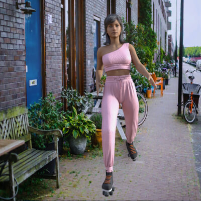 Sporty Jogger Set for G8F