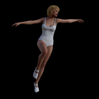 Strap Camisole Leotard for G8F