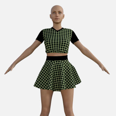 Summer Breeze Outfit for G8F