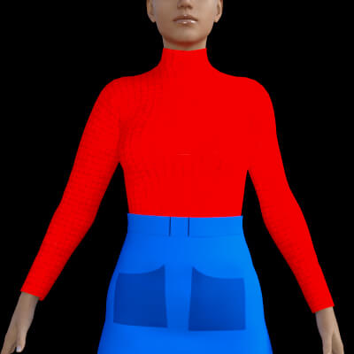 Turtleneck Sweater for G8F