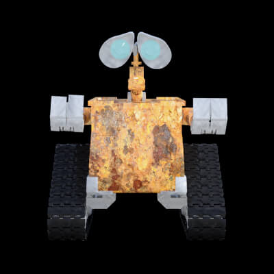 Wall-E Robot Cleaner by guy91600