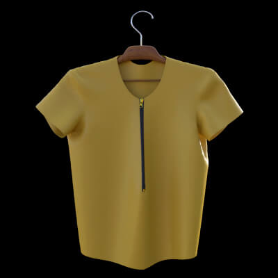 Willow V-Neck Top for Genesis 9 Female