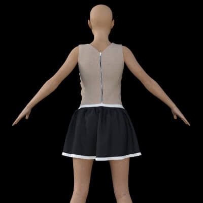 Zip Me Dress for G8F