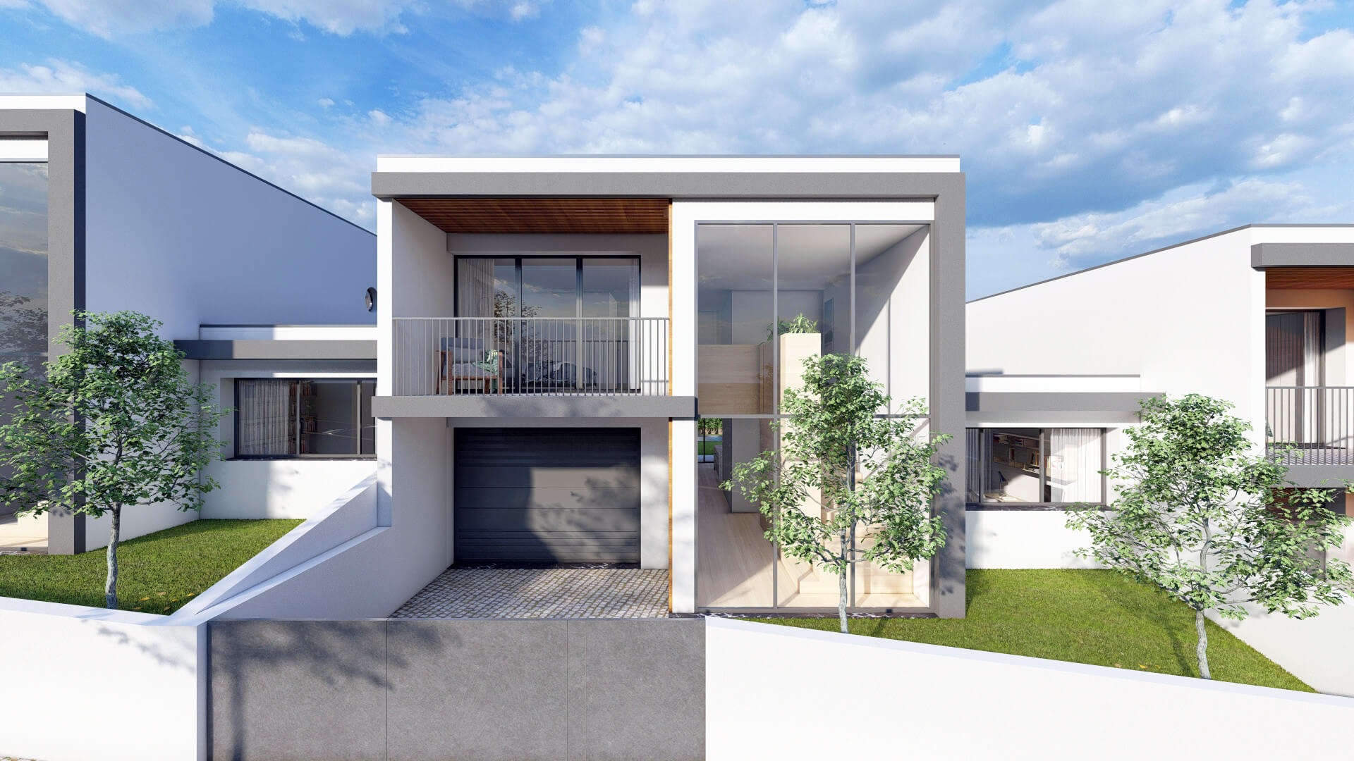 9 Houses in Areias, Barcelos, Portugal 3D Model by GVelhinho