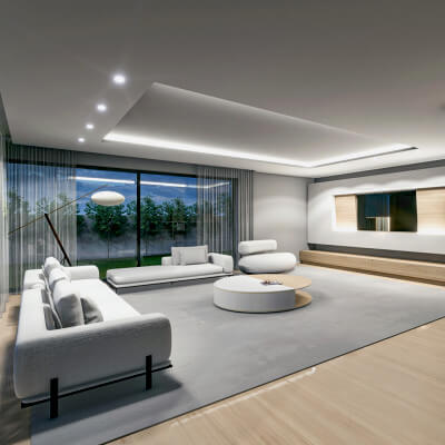 Contemporary Living Room