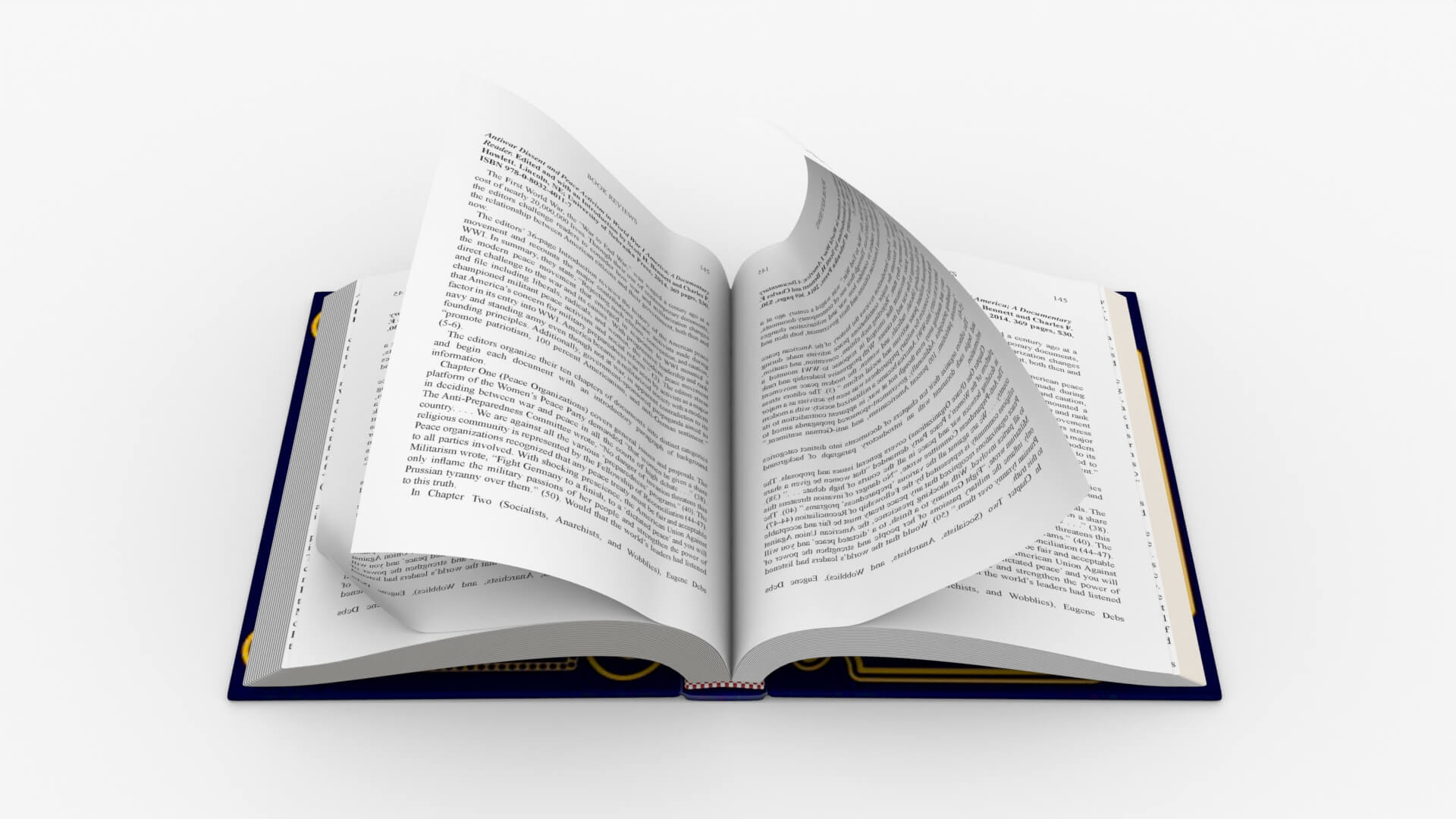 Blue Book - 3D Model by H3afDya