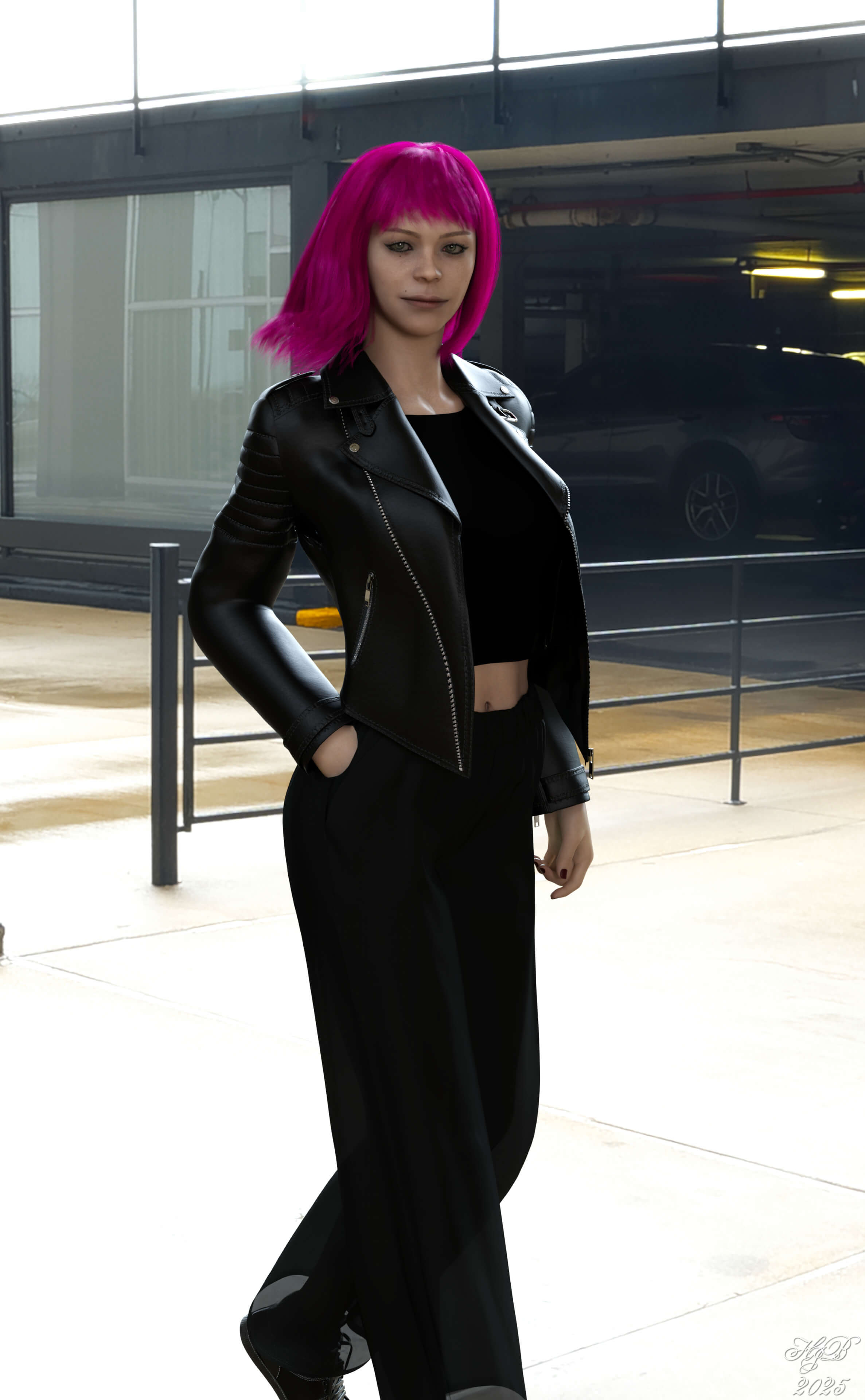 PhotoShoot 55 3D Render, Digital Art by Hajoba