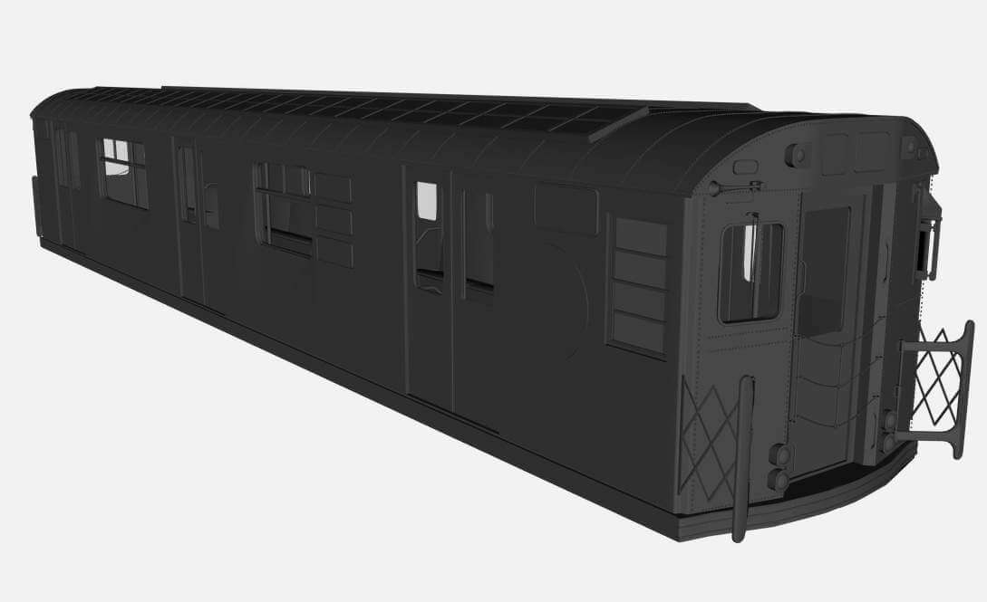 Subway Train R36 - 3D Model by Handyman454