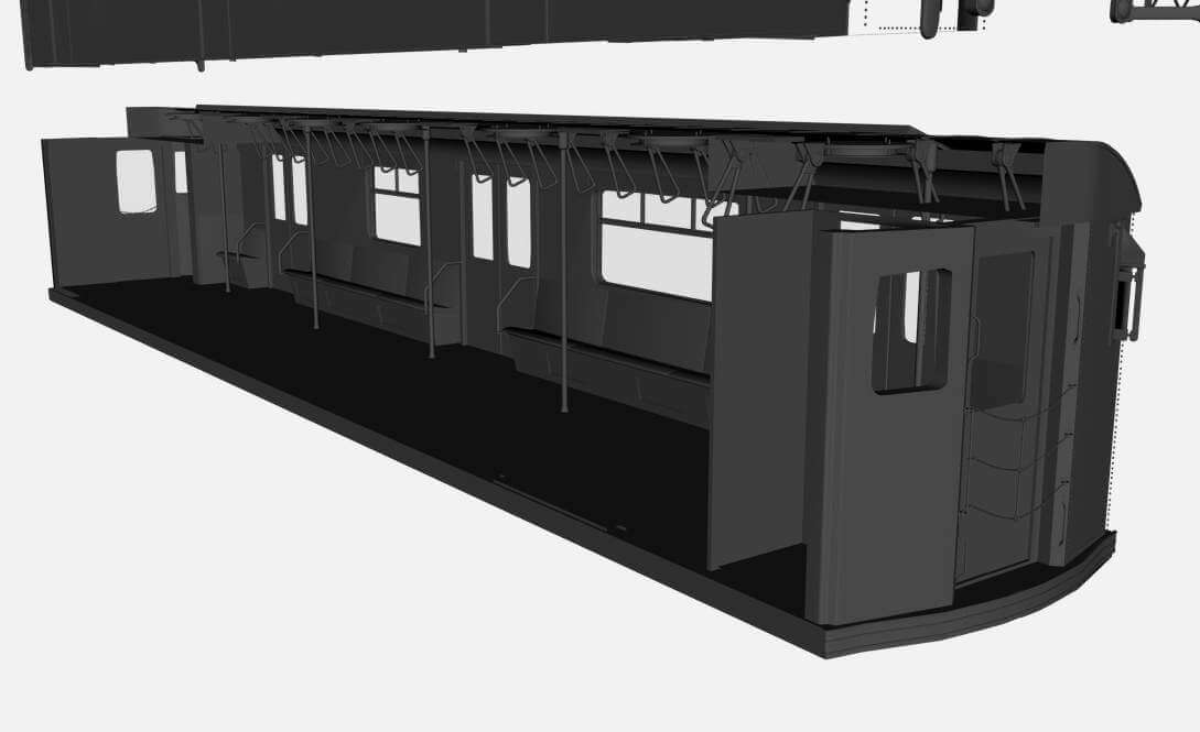 Subway Train R36 - 3D Model by Handyman454