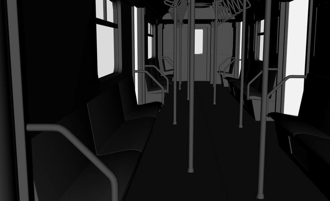 Subway Train R36 - 3D Model by Handyman454