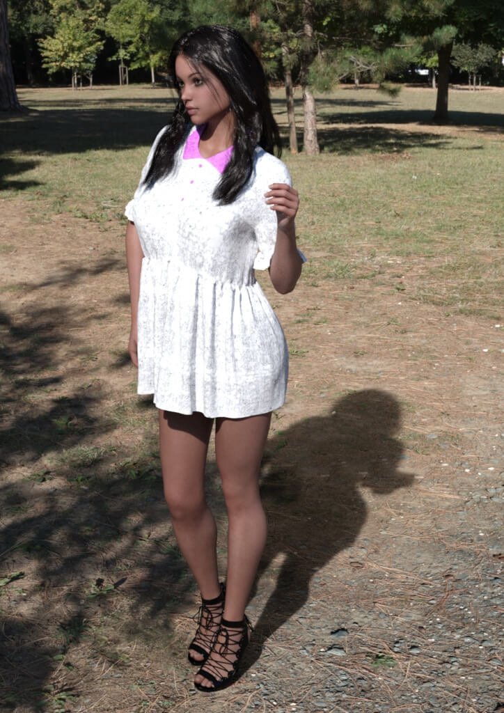 new Dress 3D Render RenderHub Gallery
