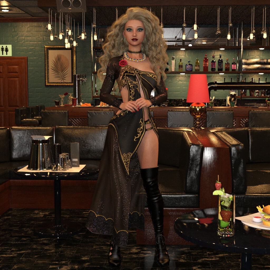 Queen of the night 3D Render, Digital Art by Hannes W