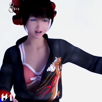 Black Belt Demon Kimono for G8 and G8.1