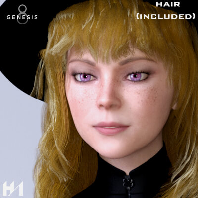 Fire Angel Yuliana for Genesis 8 &amp 8.1 Female