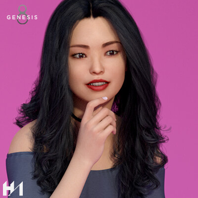 Kim Character for Genesis 8 &amp 8.1 Female