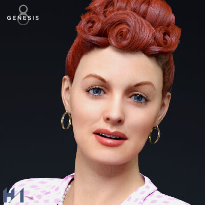 Lovely Lucy for G8  Hair Style