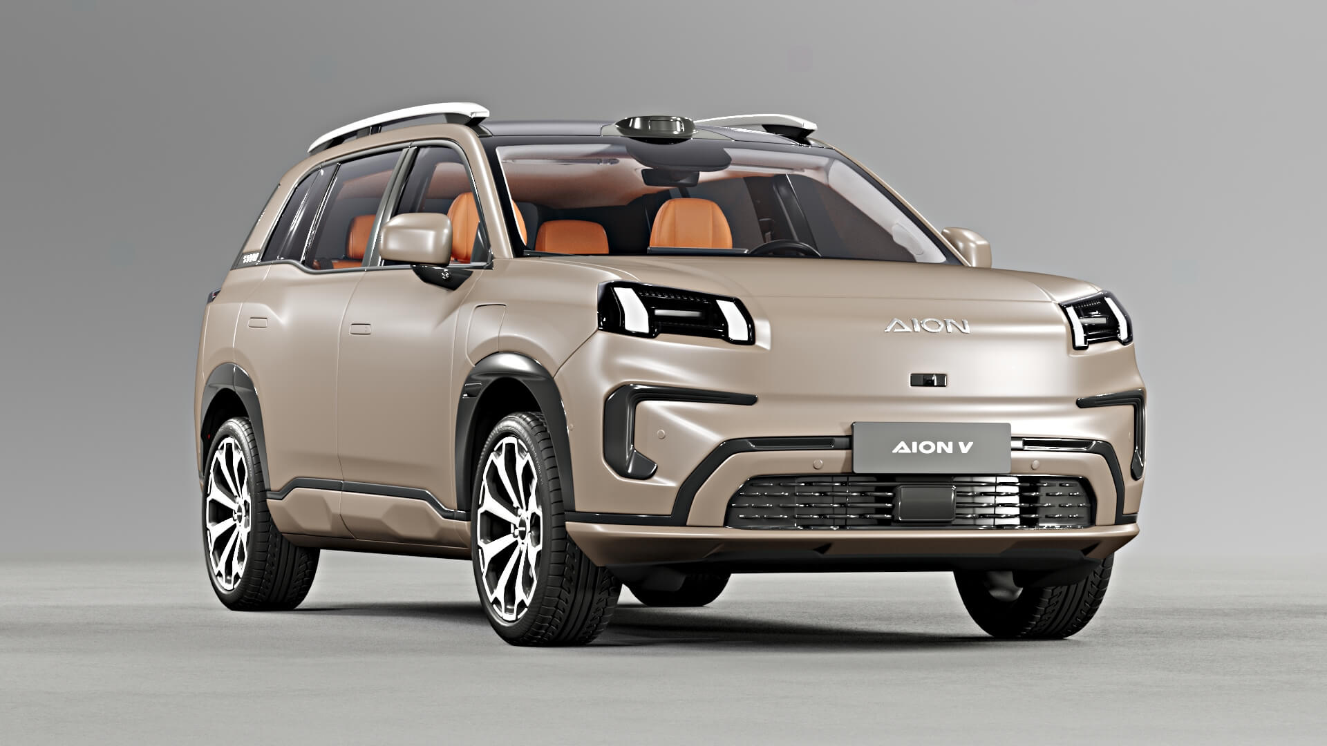 GAC Aion V 2025 with Interior - 3D Model by Harua