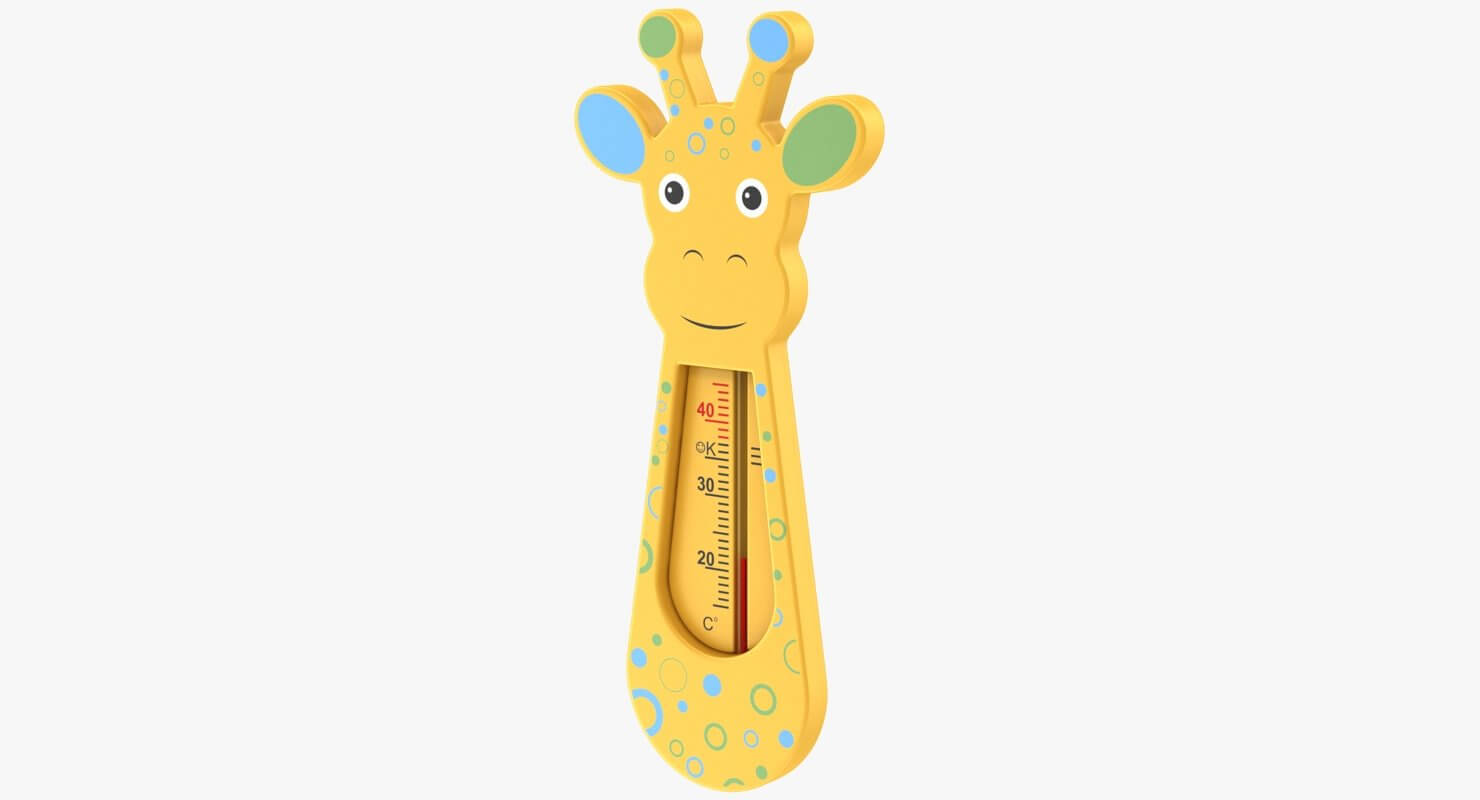 Baby Thermometer 3D Model by hdpoly