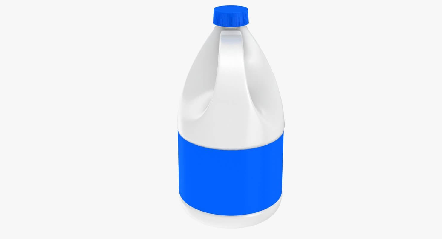 Bleach Bottle 3D Model by hdpoly
