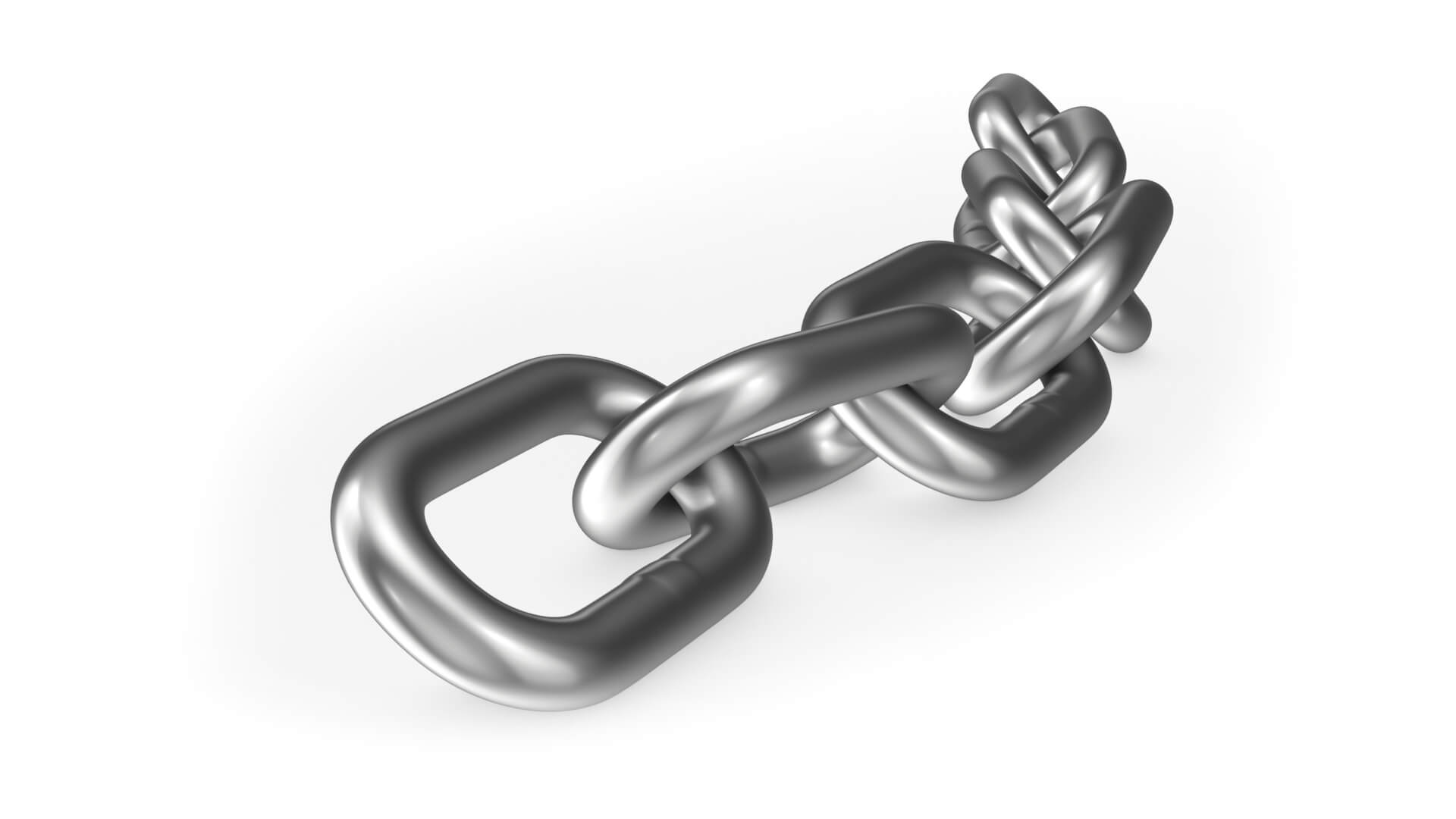 Chrome Chain - 3D Model by hdpoly