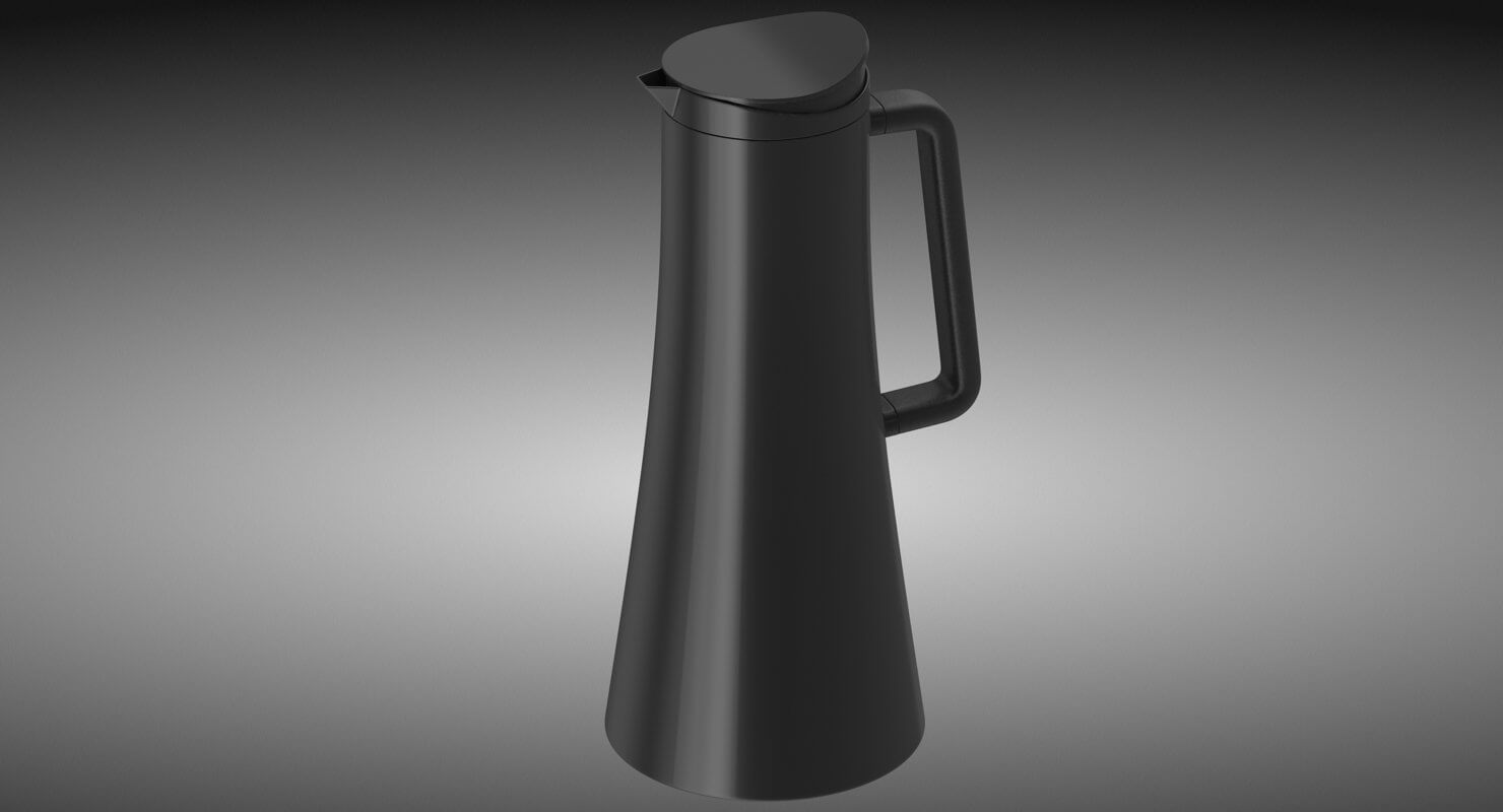 Coffee Carafe 3D Model by hdpoly