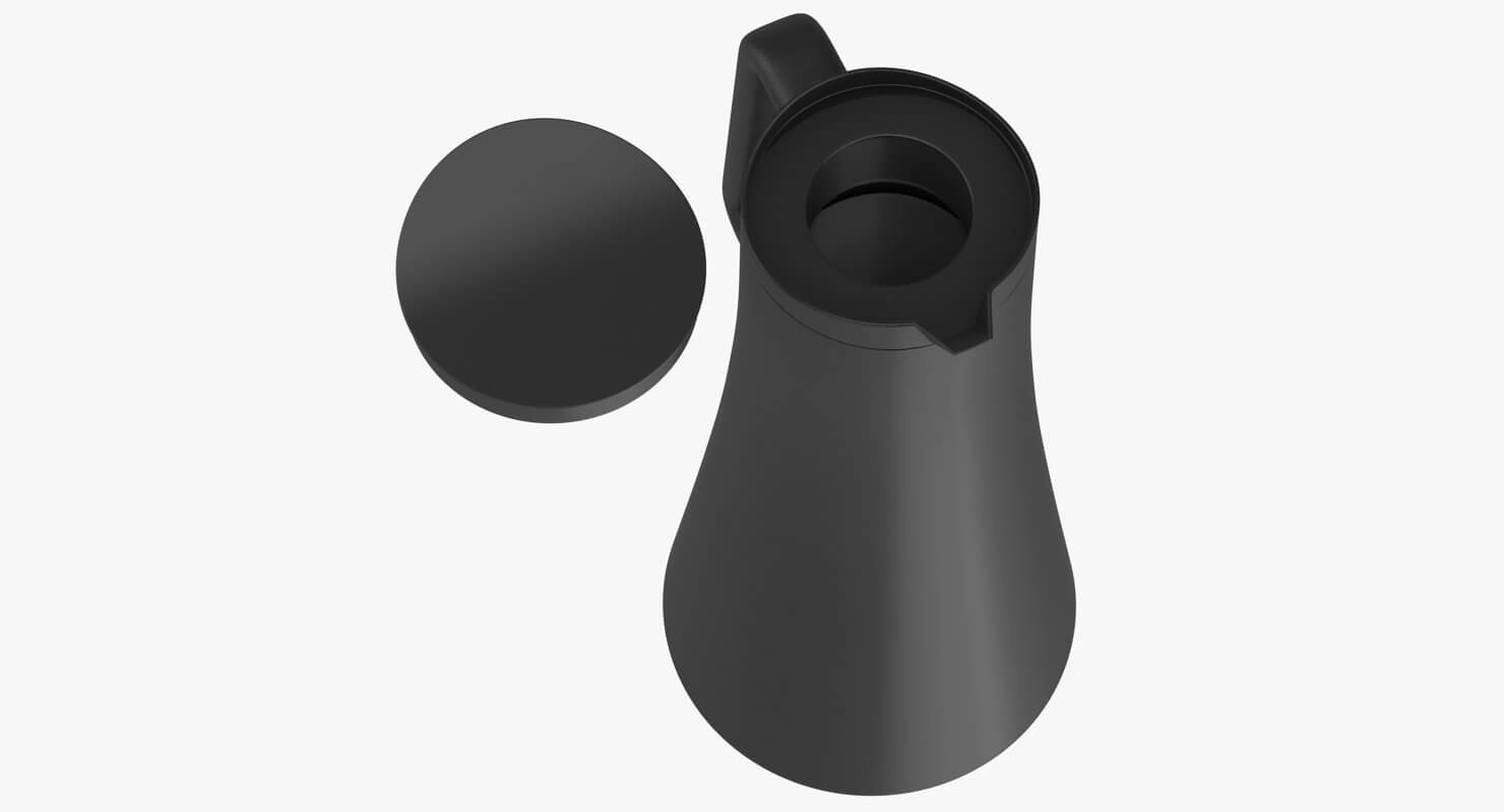 Coffee Carafe 3D Model by hdpoly