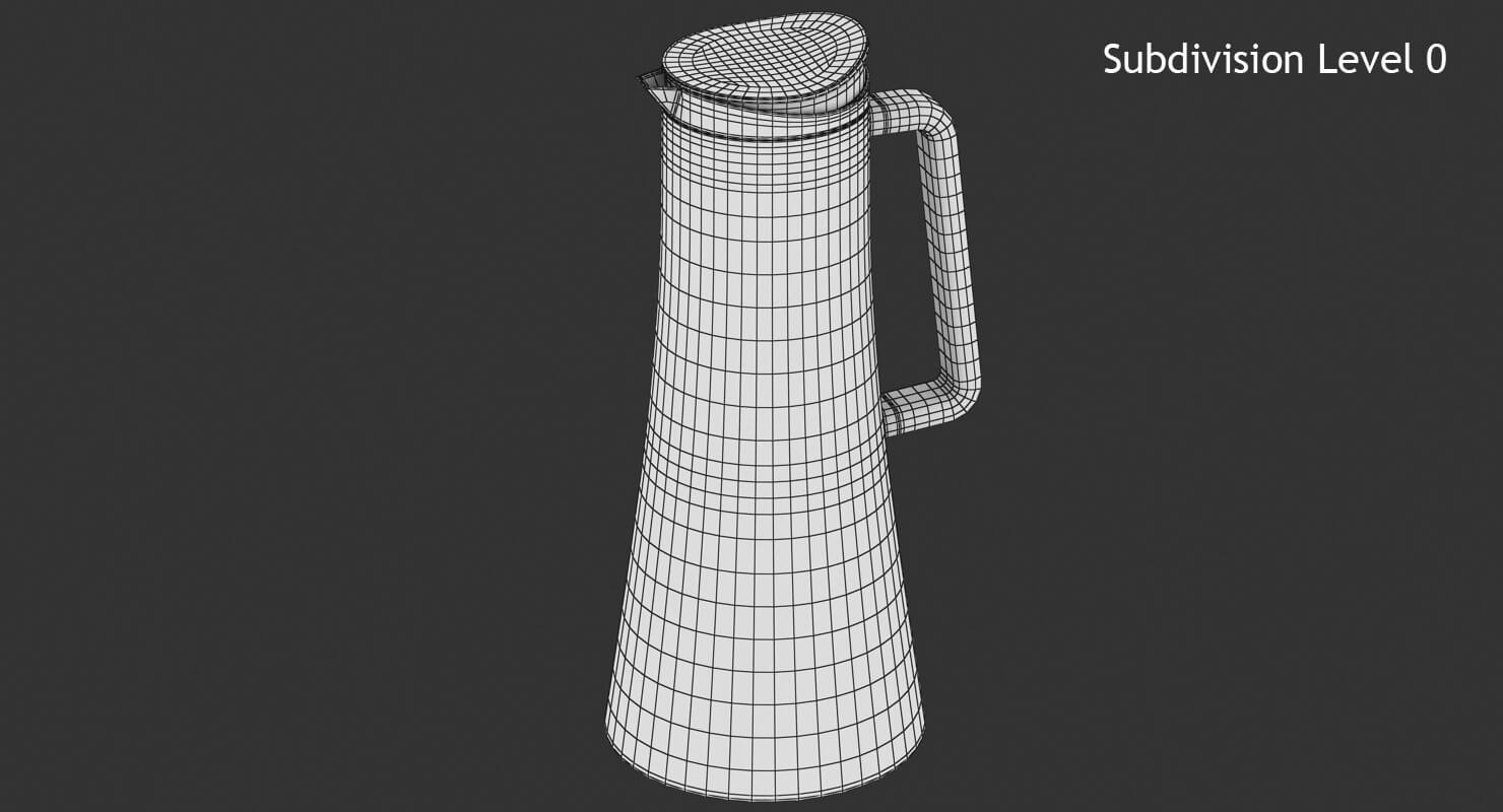 Coffee Carafe 3D Model by hdpoly