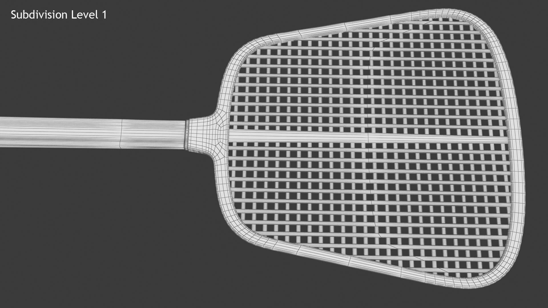 Fly Swatter 3D Model by hdpoly
