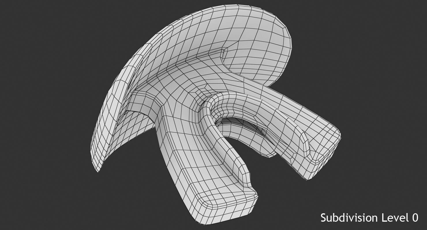 Football Mouthpiece 3D Model by hdpoly