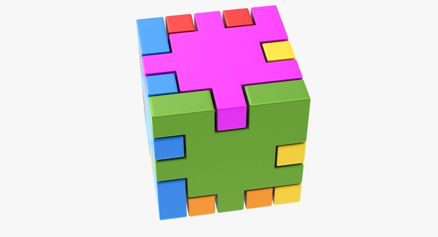 Happy Cube - 3D Model by hdpoly