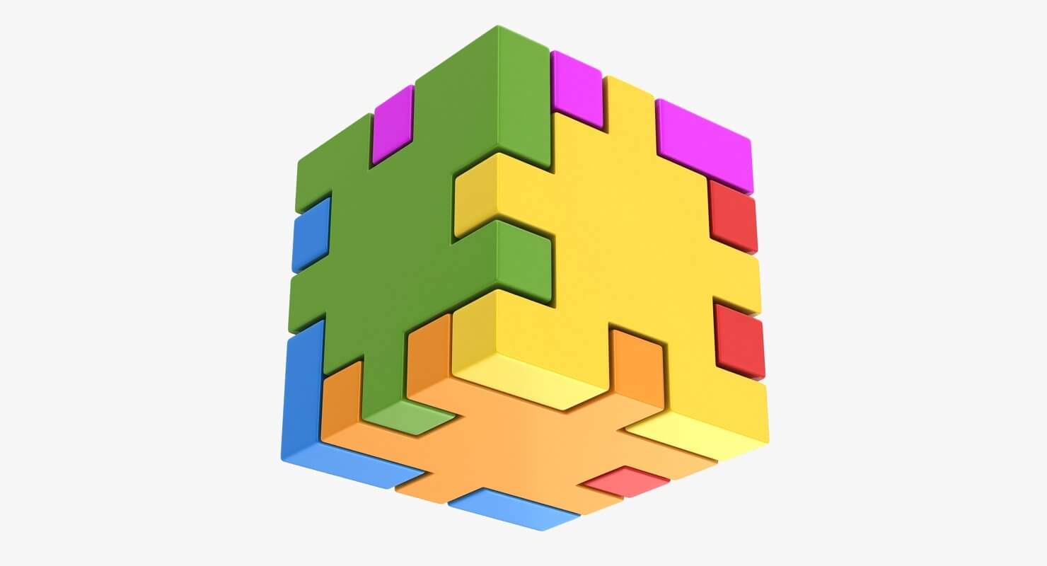 Happy Cube - 3D Model by hdpoly