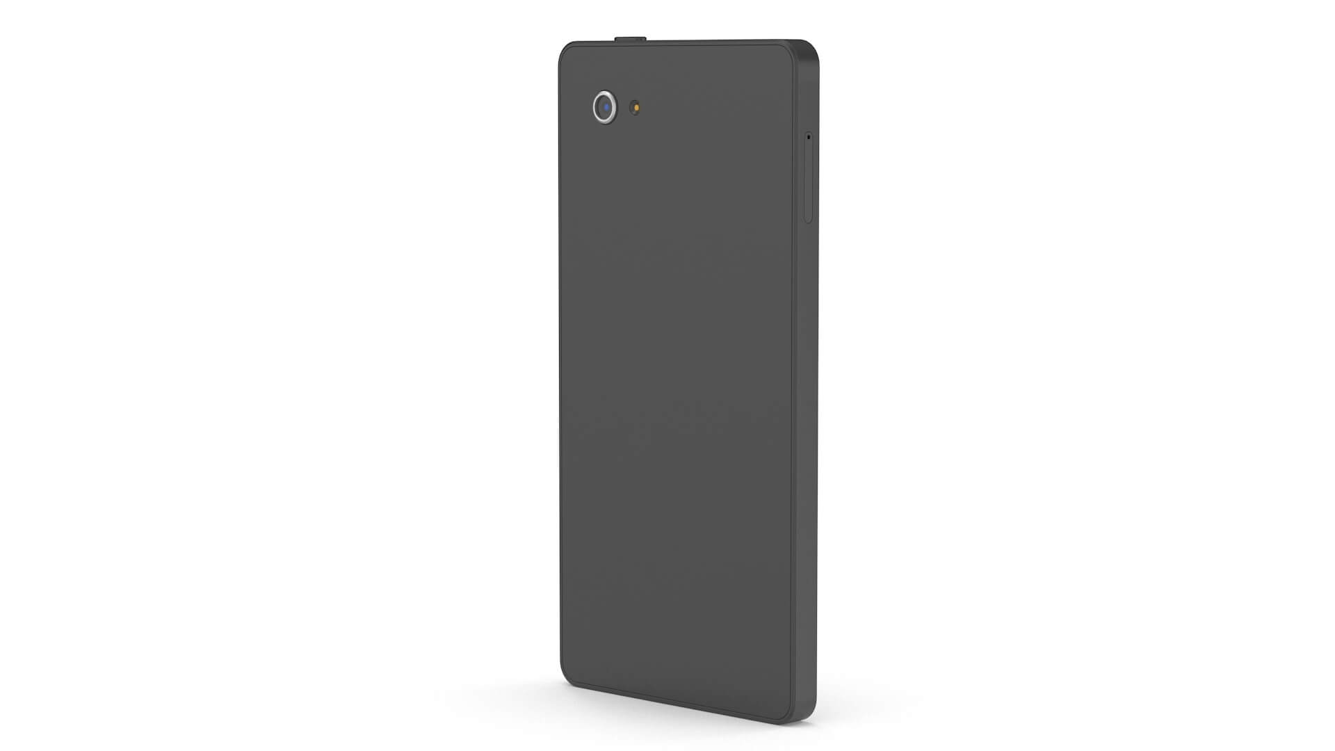 Noname Black Phone - 3D Model by hdpoly
