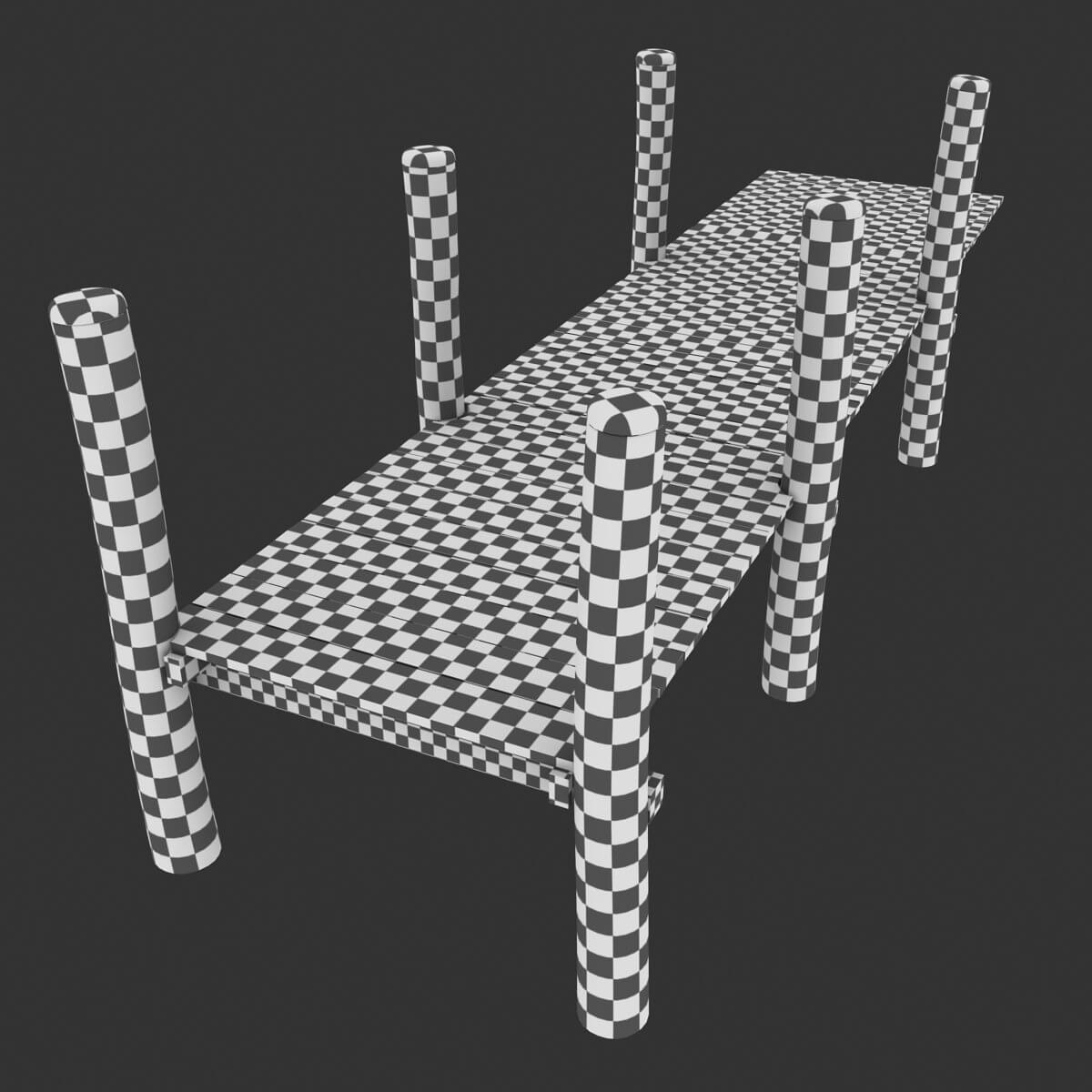 Pier 3D Model by hdpoly