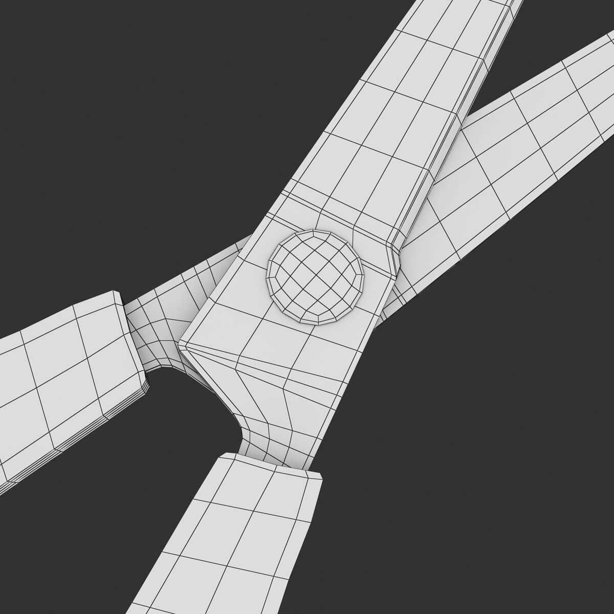 Scissors - 3D Model by hdpoly