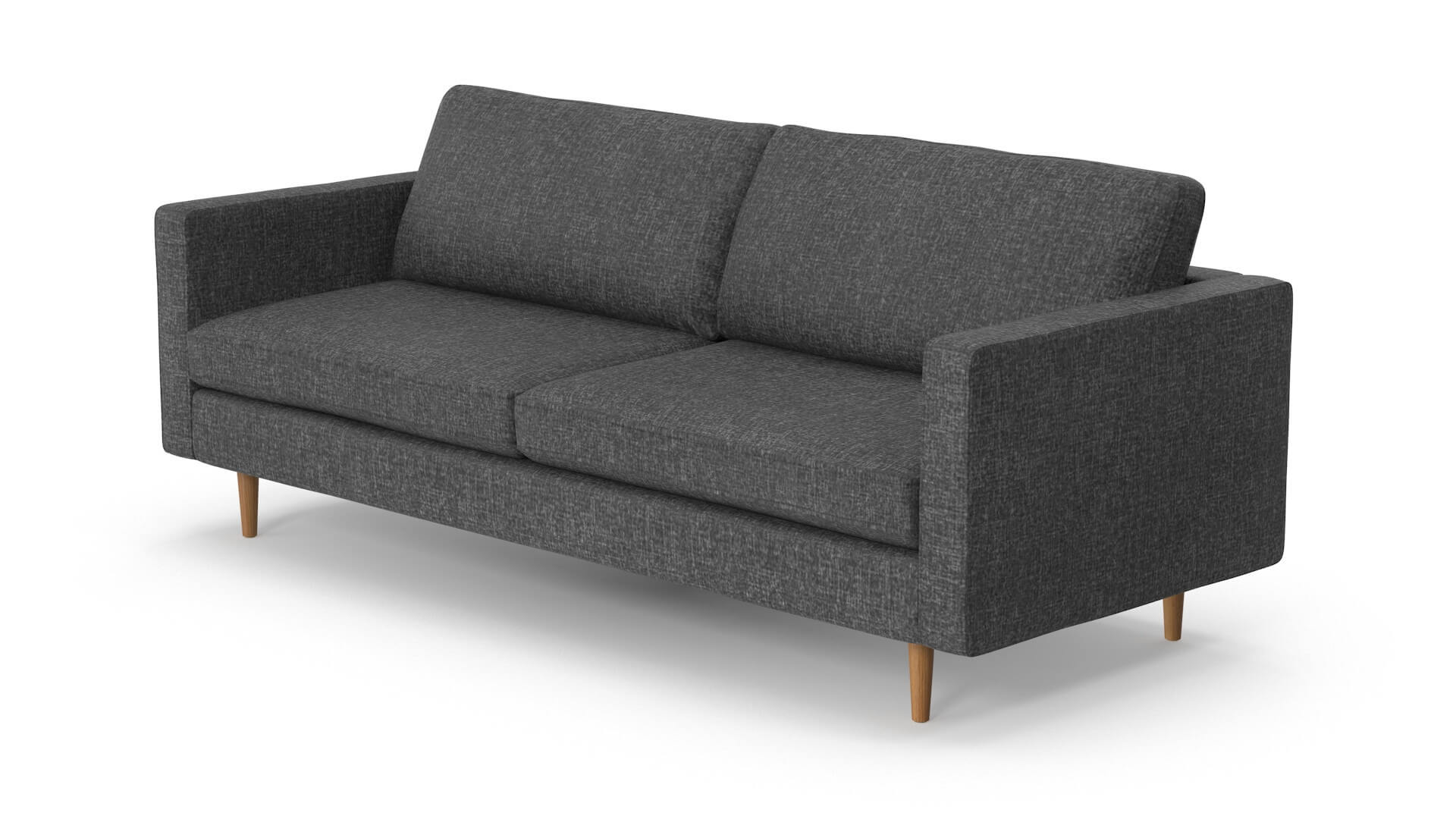 Sofa Gray 3D Model by hdpoly