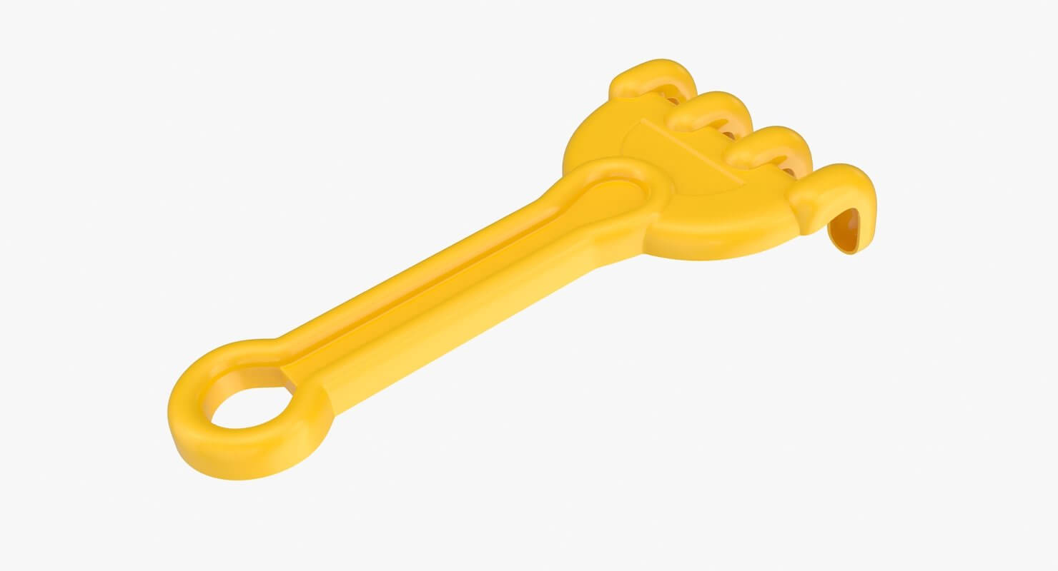 Toy Rake - 3D Model by hdpoly