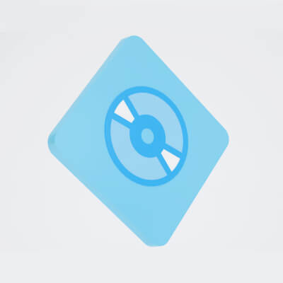 CD Icon Model by Heat 3D