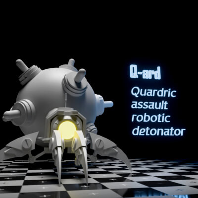 Quadric Assault Robotic Detonator