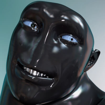 HF Iron Head for Genesis 8 Male