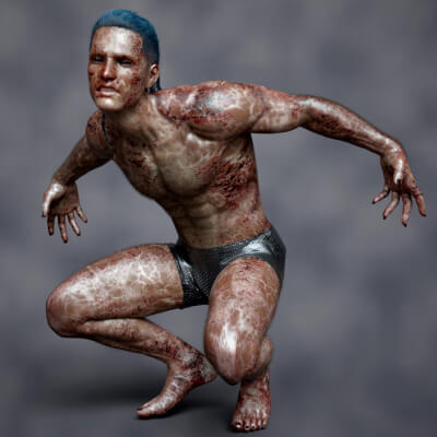 HF Scratch It Poses for G8M - Promo Content