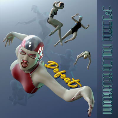 HF Underwater Action Poses &ndash Defeat G8F