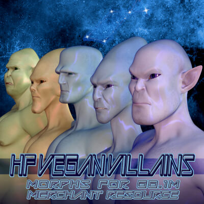 HF Vegan Villains for Genesis 8.1 Male